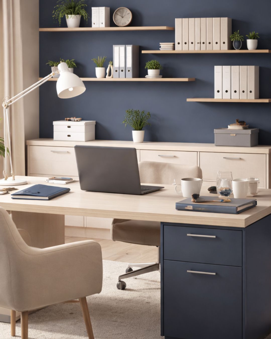 Organisierter Schreibtisch - das BÜROWERK Service